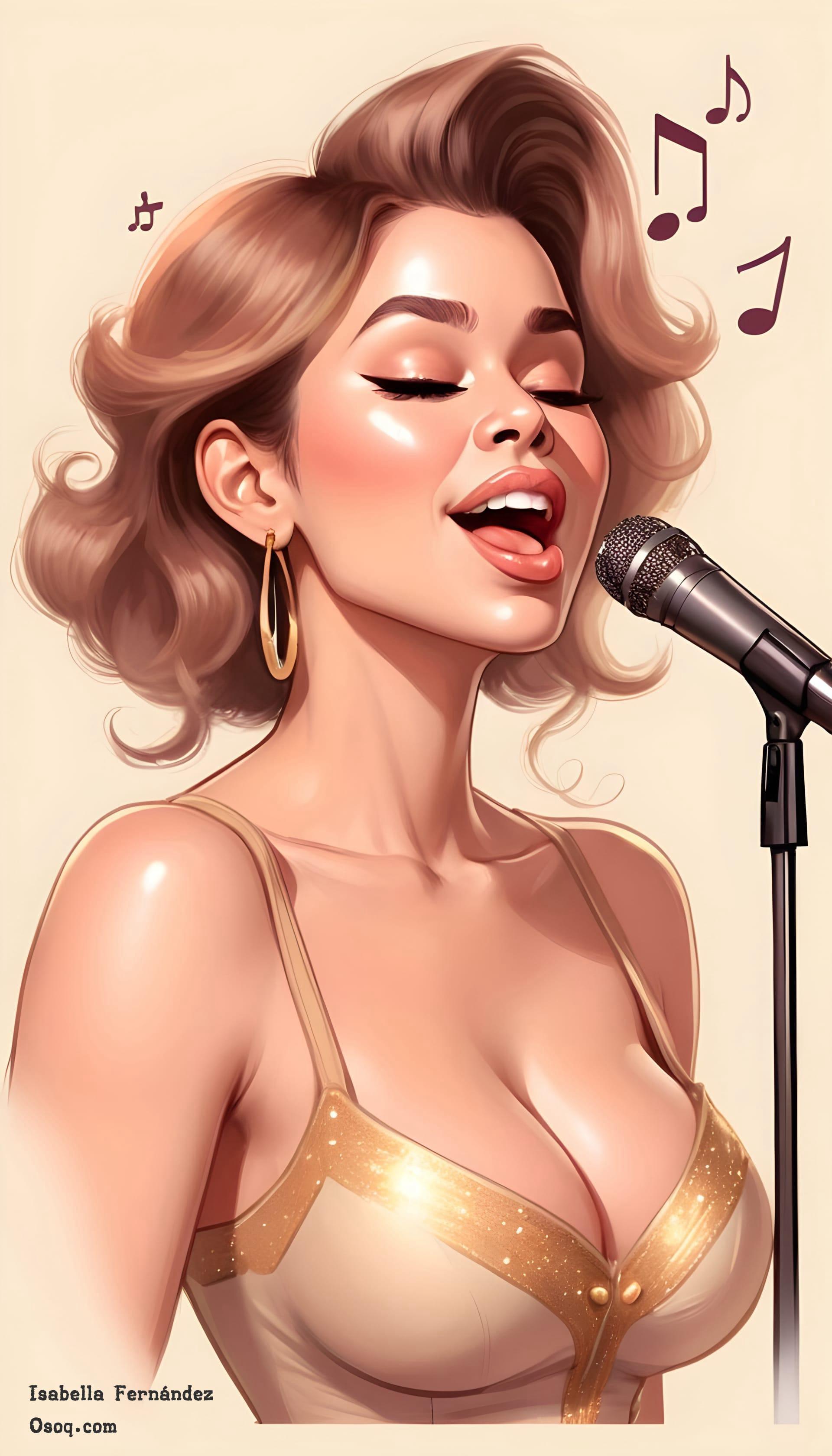 Music caricature 11