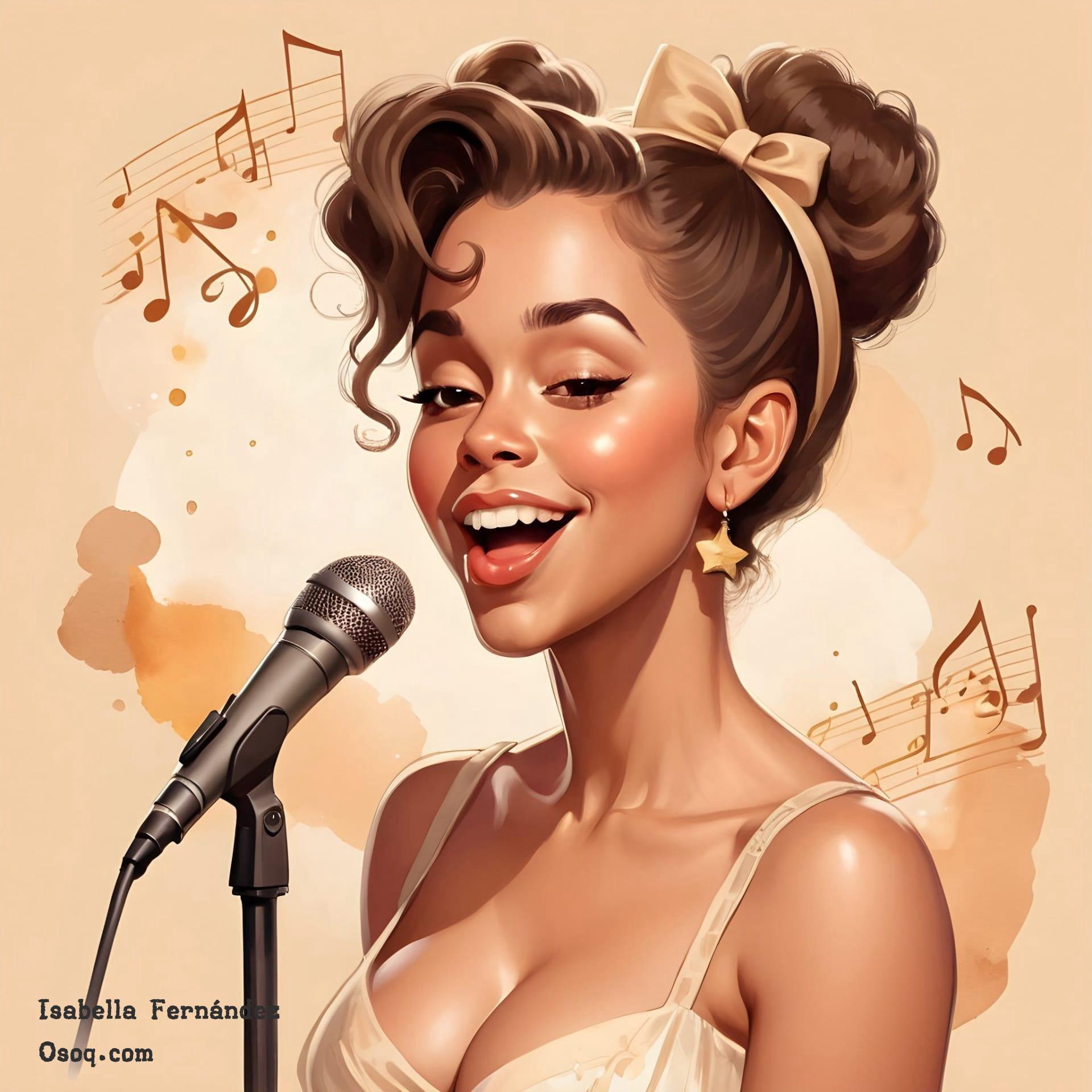 Music caricature 12