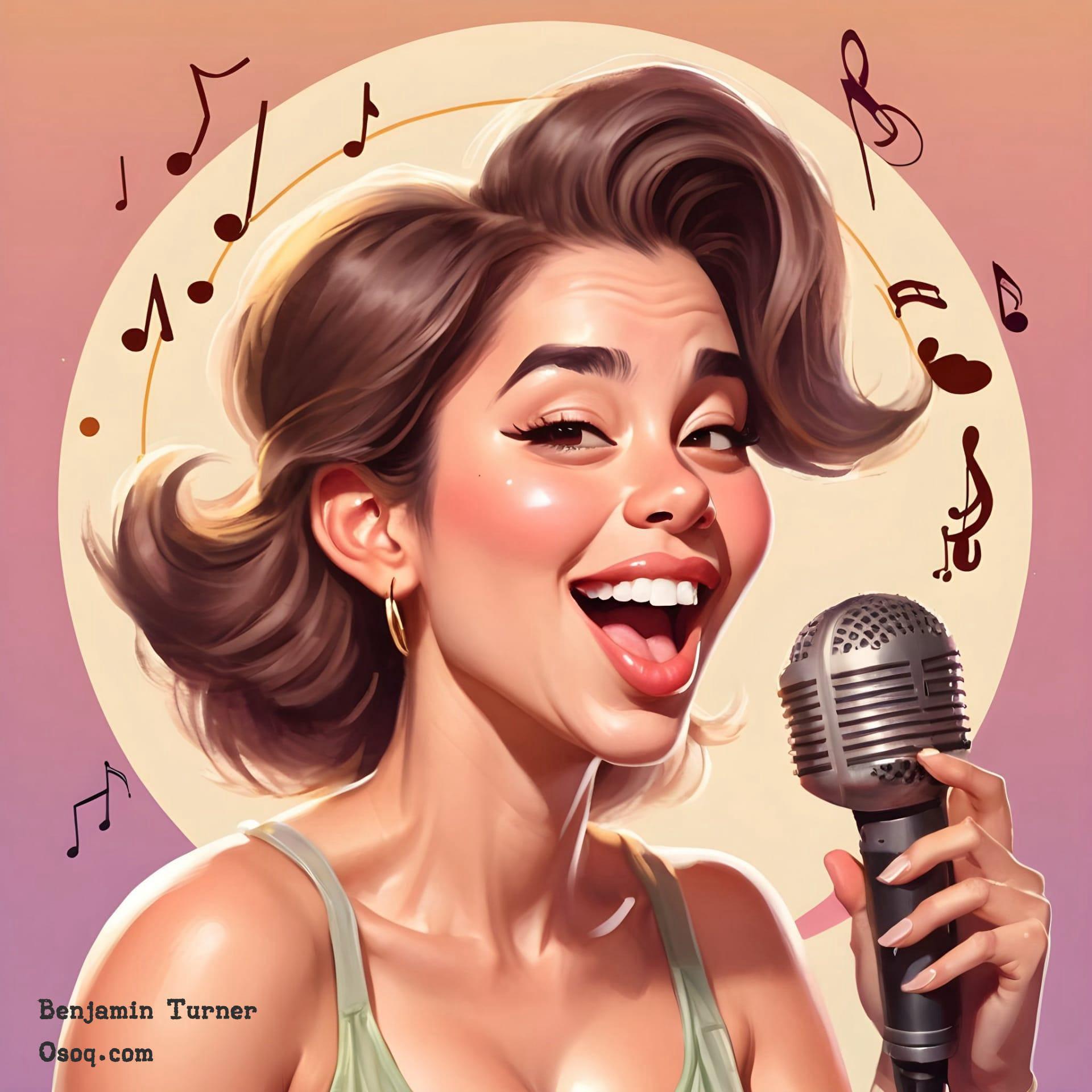 Music caricature 19