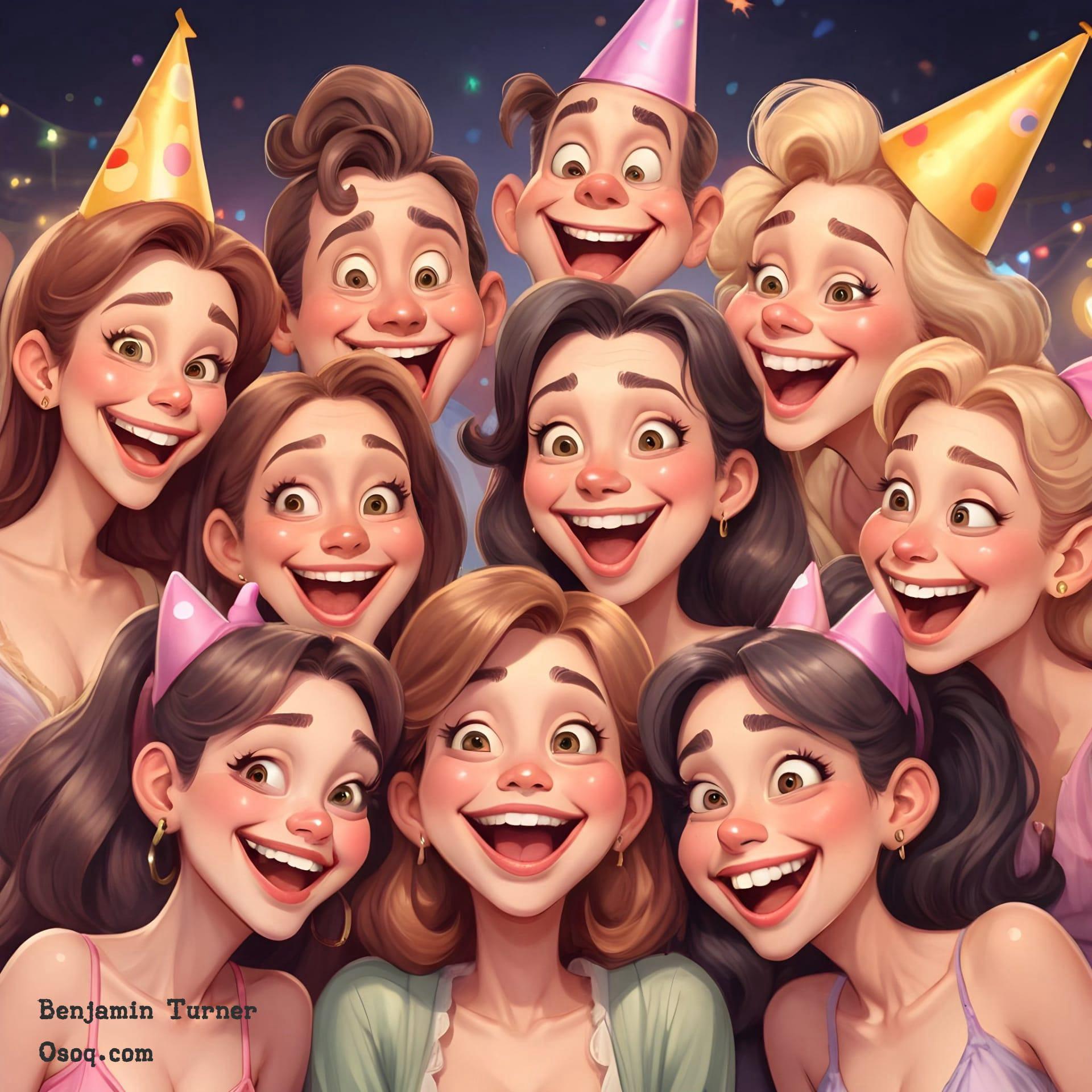 Party caricatures 14