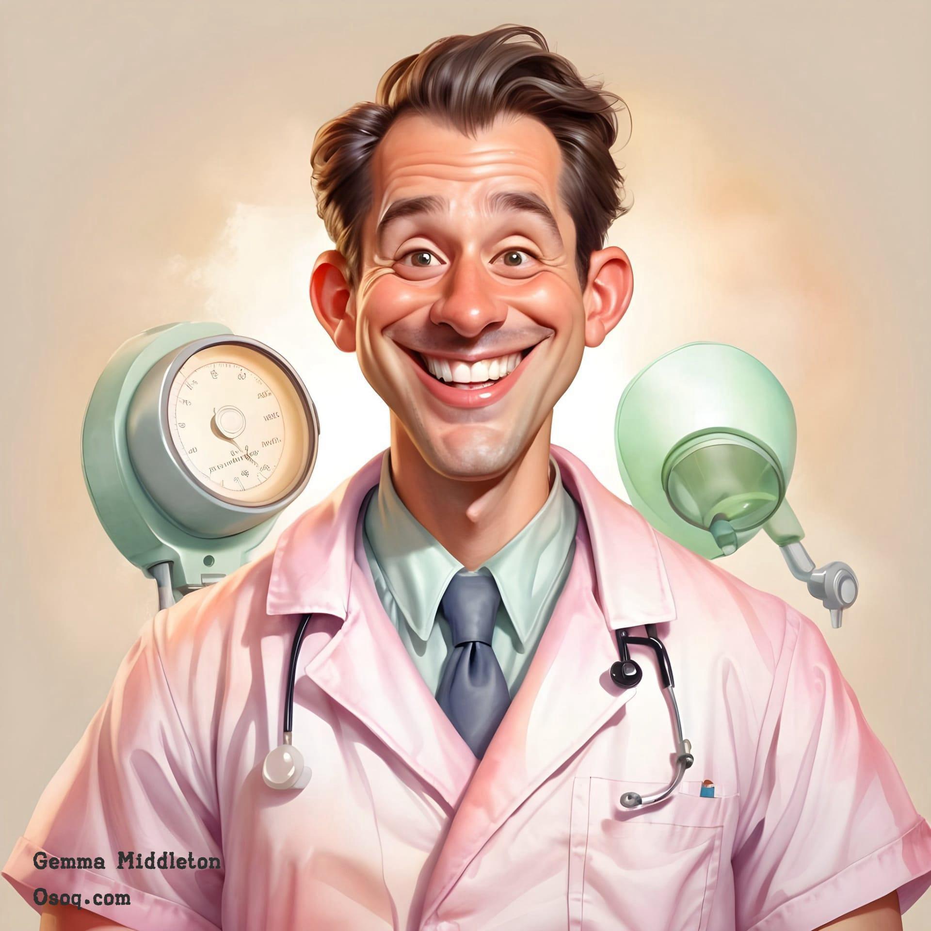 Surgeon caricature 12