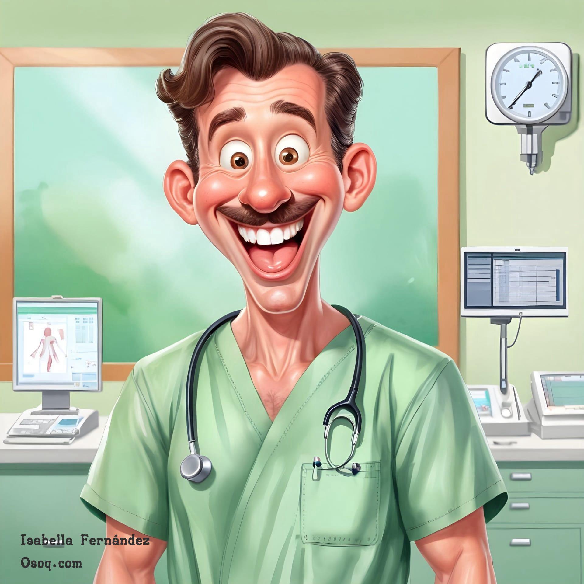 Surgeon caricature 16