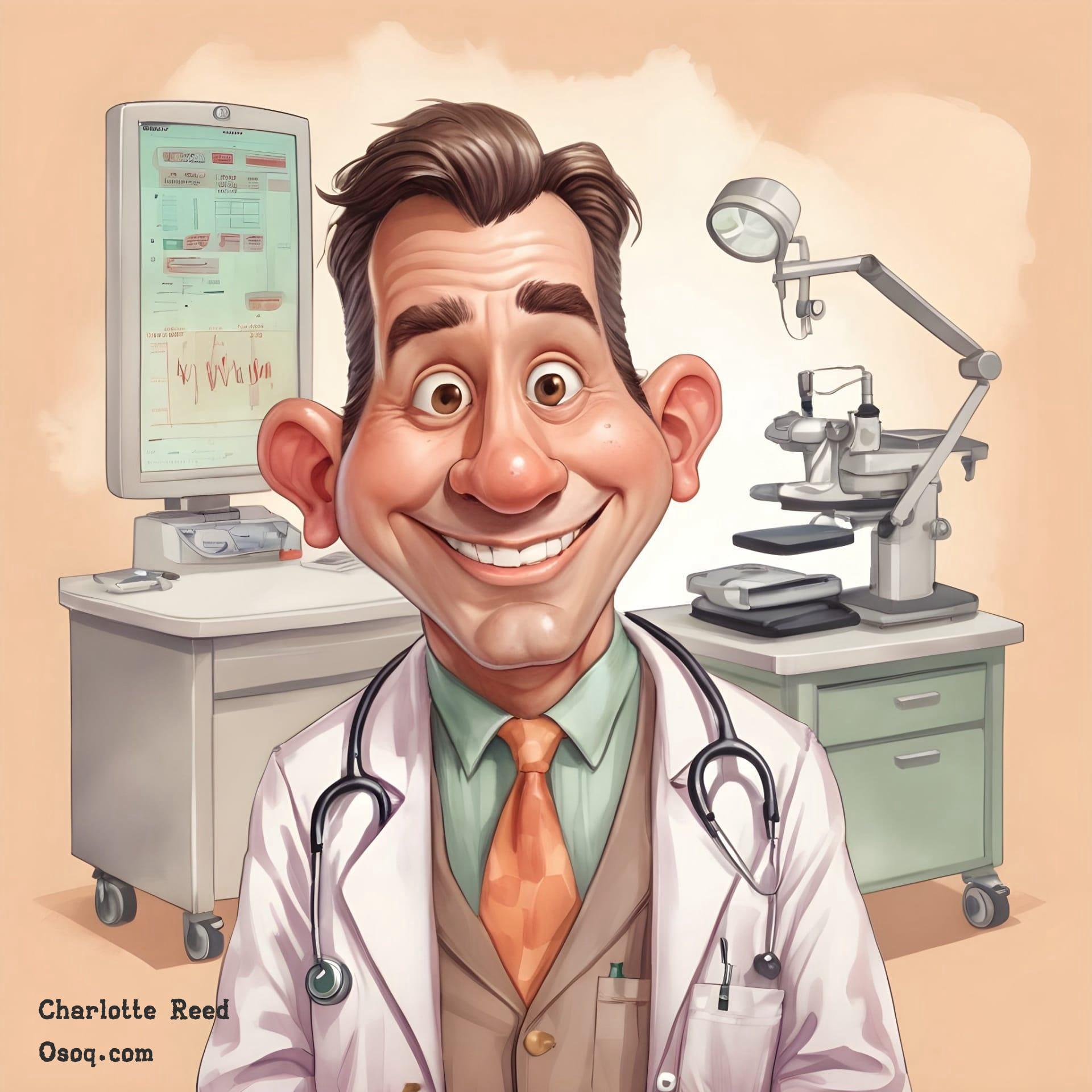 Surgeon caricature 20