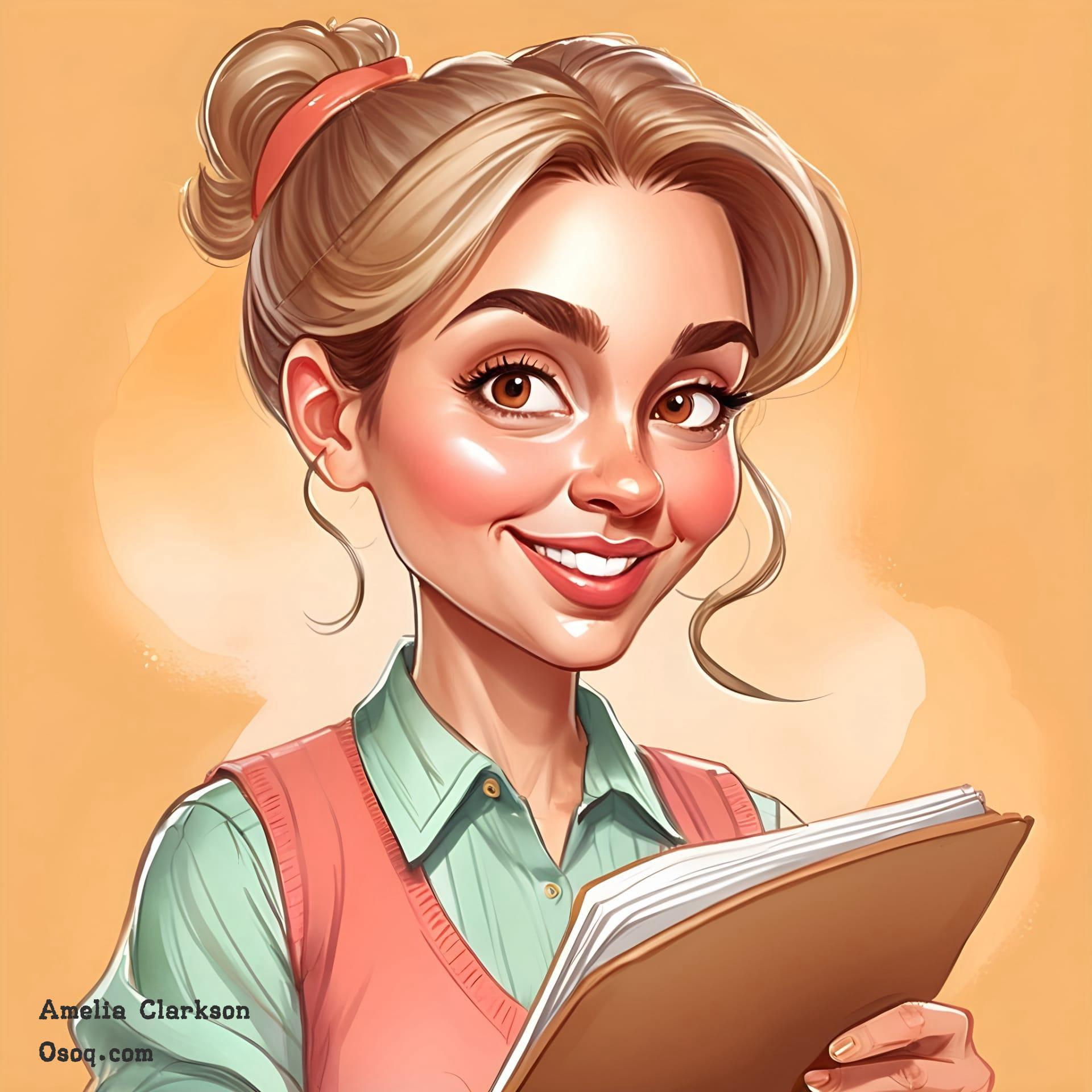 Teachers day caricature 15