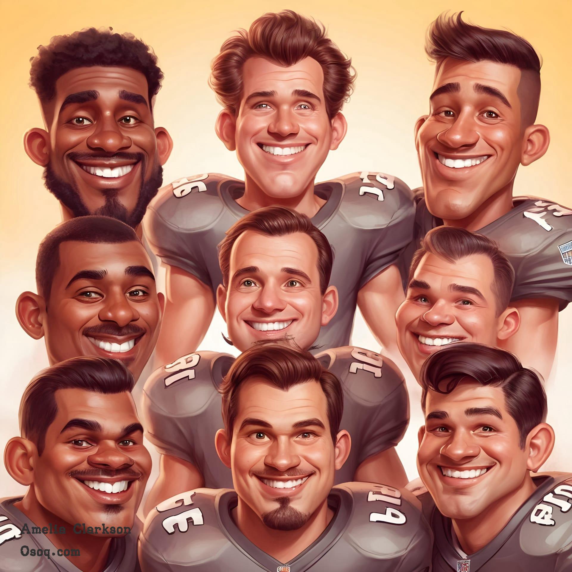 Team caricature 10