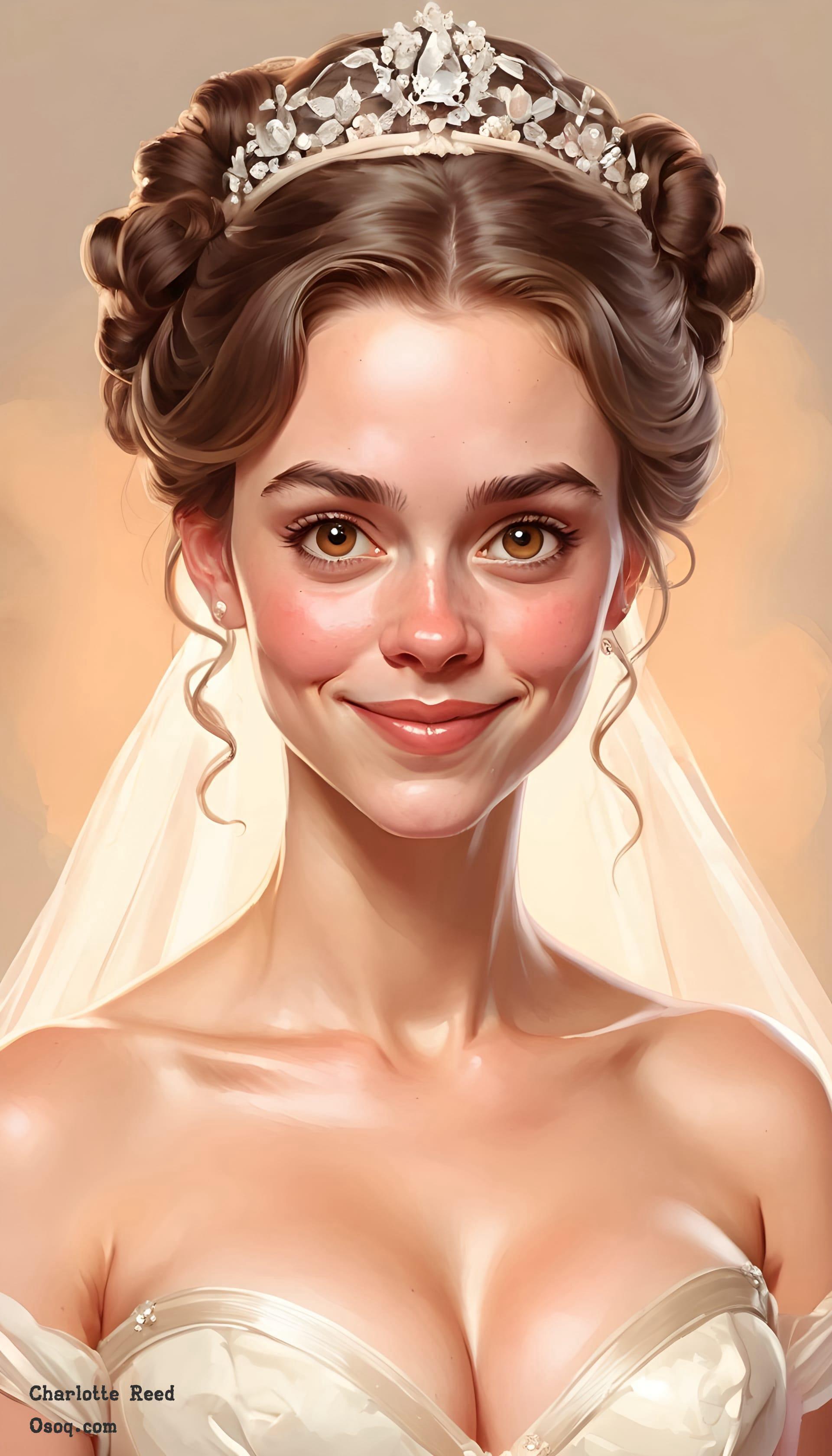 Wedding caricature online 14