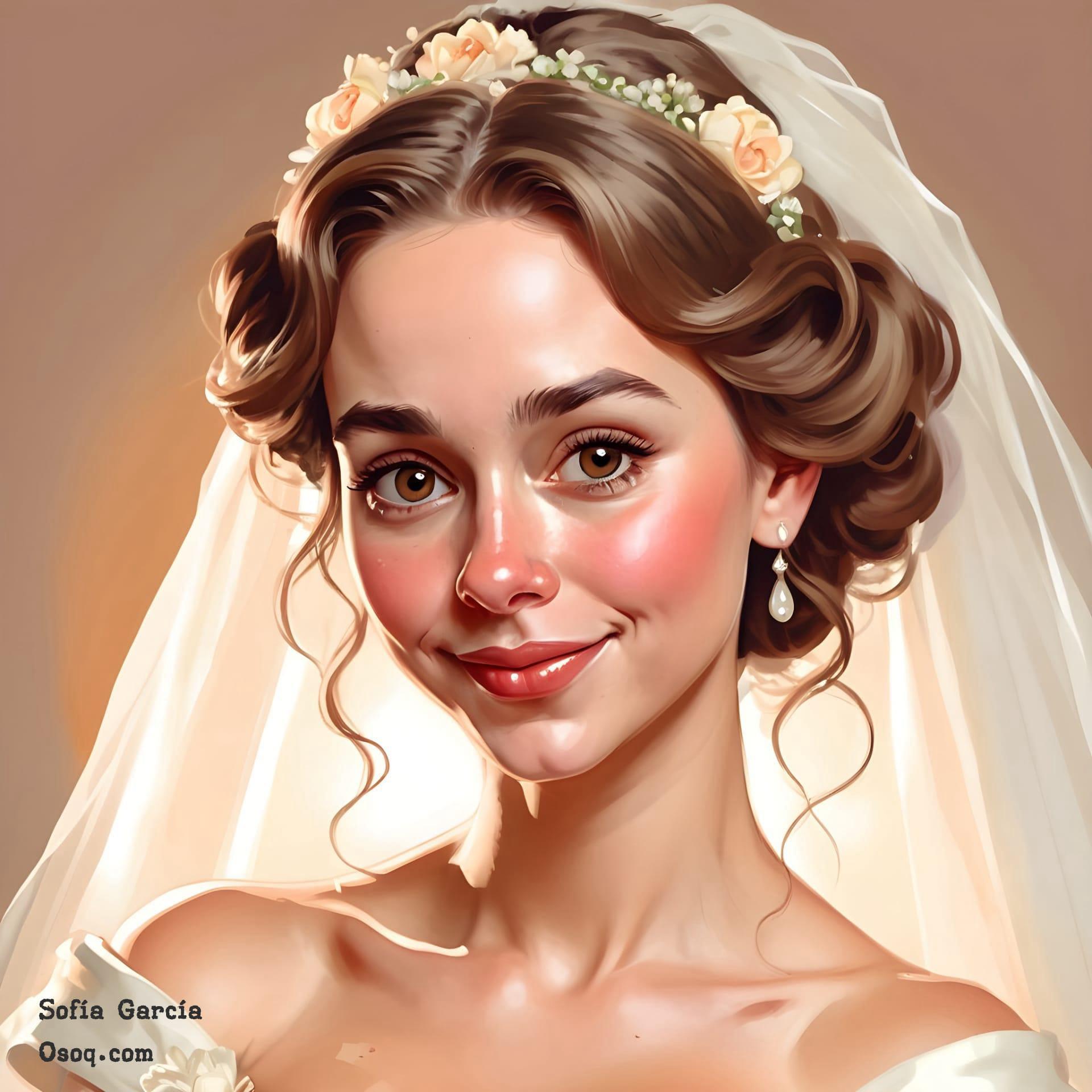 Wedding caricature online 18