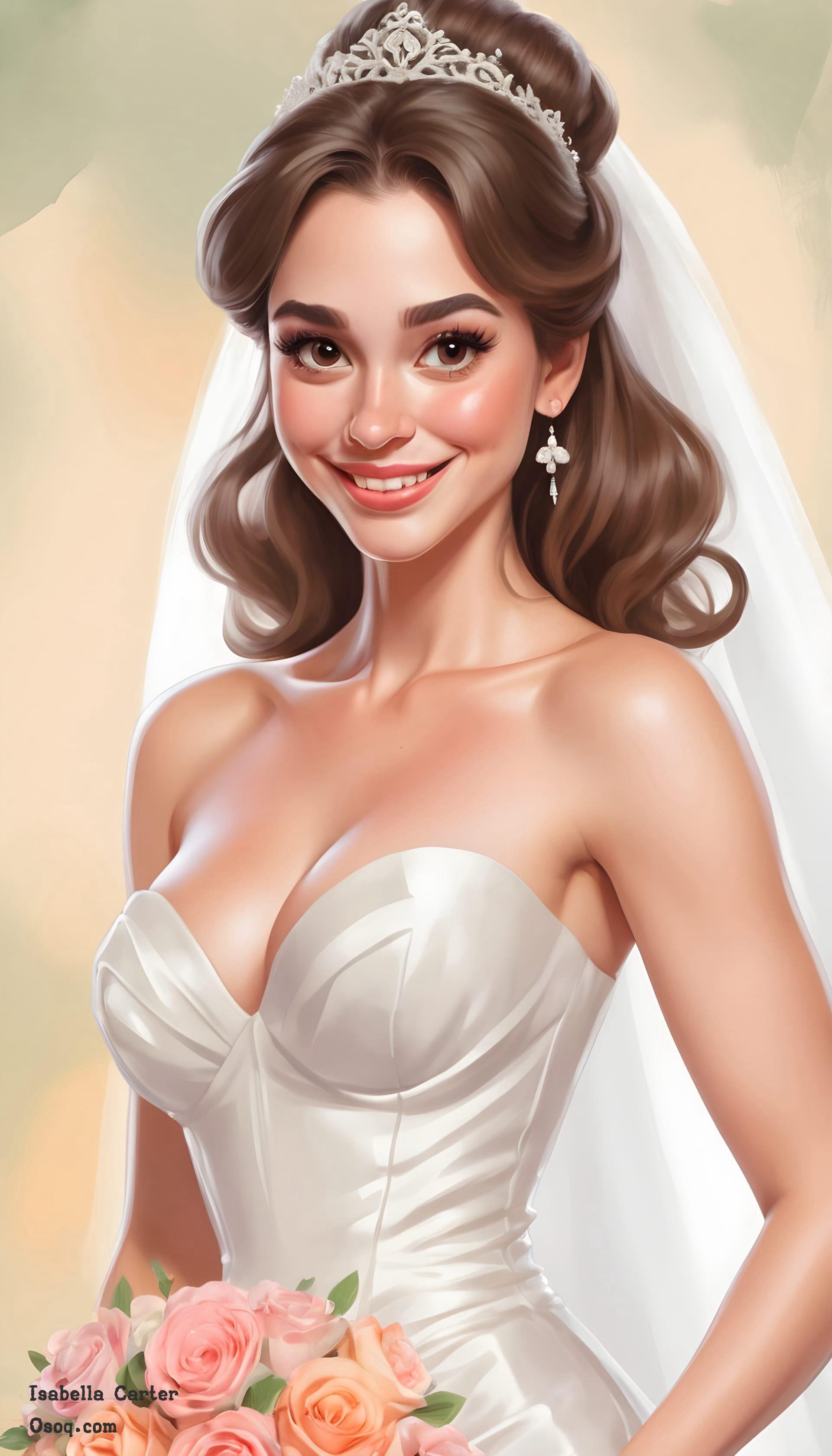 Wedding caricature 03