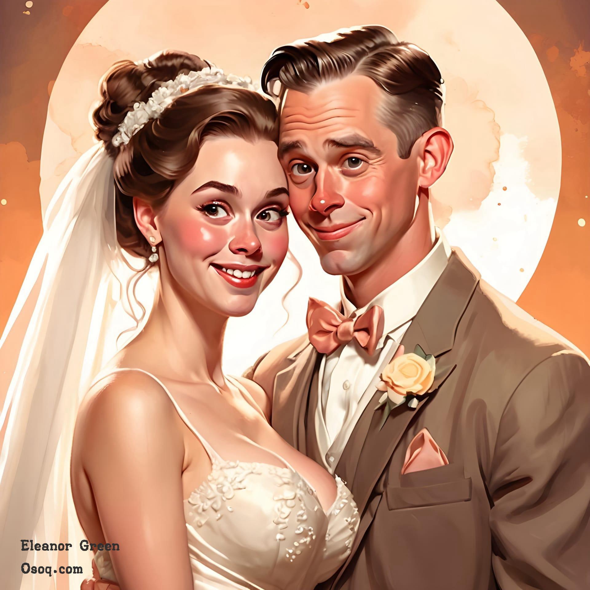 Wedding caricature 15