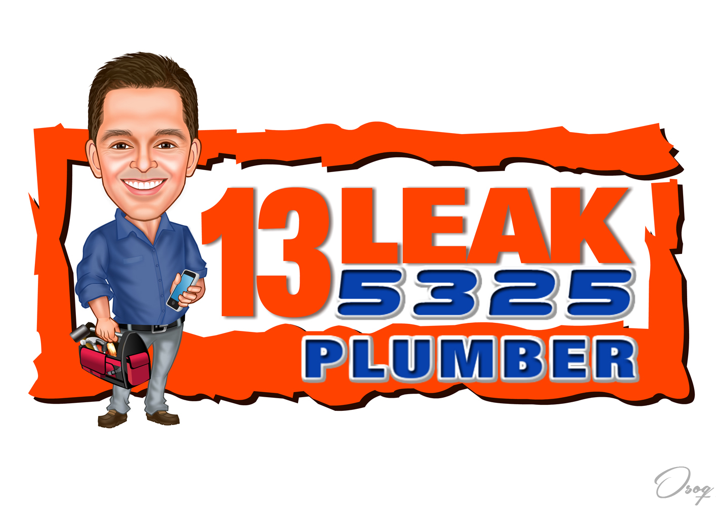 Plumber Cartoon Logo