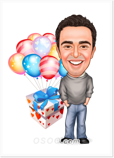 Birthday Caricatures | Osoq.com