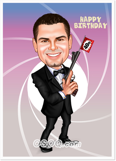 Birthday Caricature