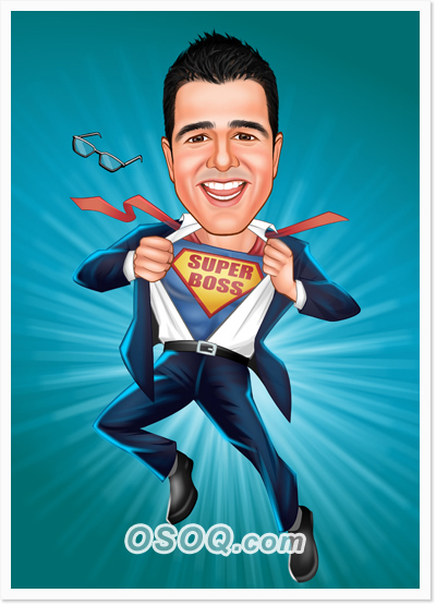 Boss Caricature | Osoq.com