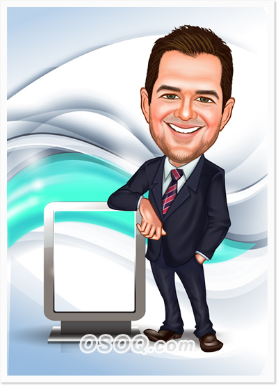 Insurance Actuary Caricature