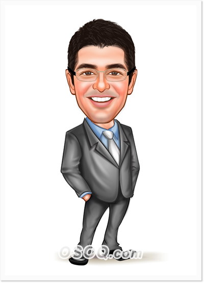 Businessman Caricature