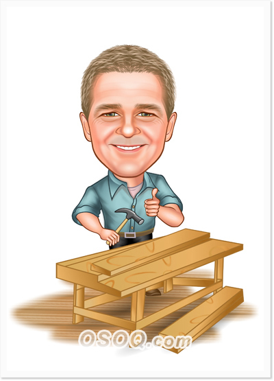 Construction Caricature | Osoq.com