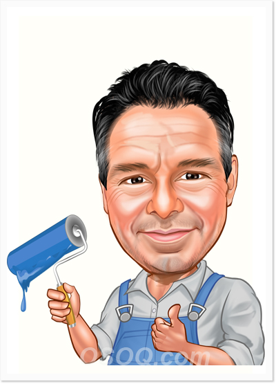 Painter Caricature