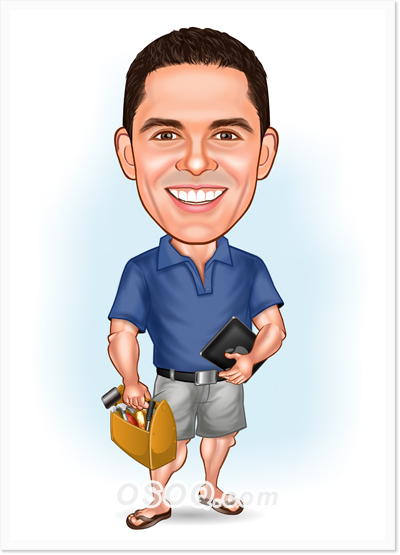 Construction Caricature | Osoq.com