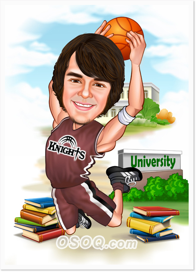 University Graduate Caricatures