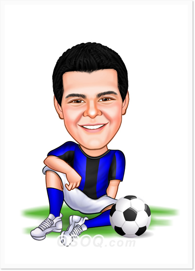 Soccer Caricatures | Osoq.com