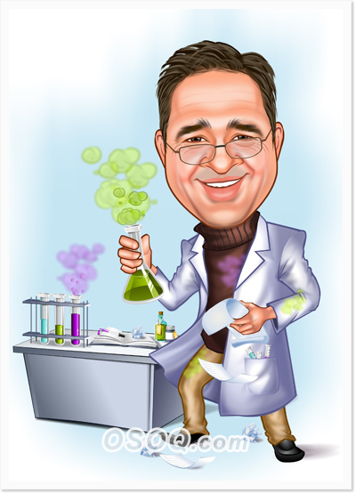 Chemist Caricatures