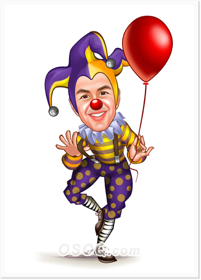 Clown Caricatures