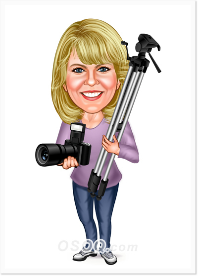 Photographer Caricatures