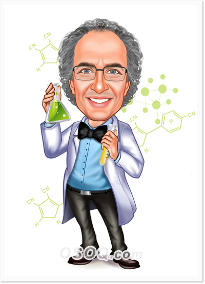 Scientist Caricatures