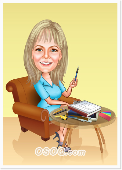 Writer Caricatures