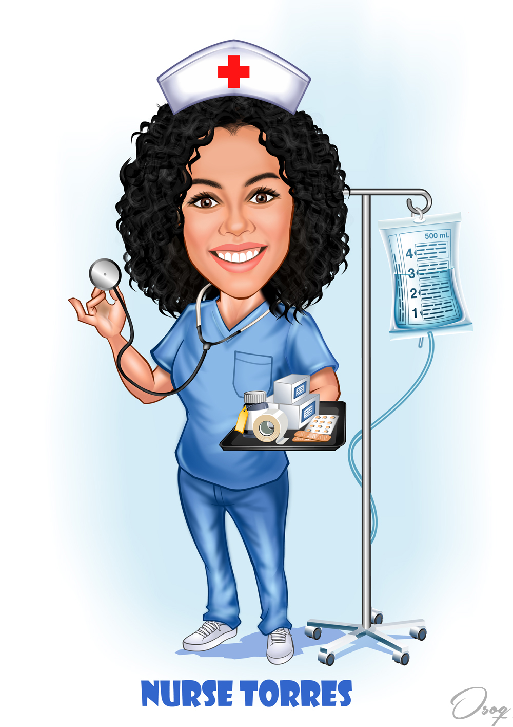 Nurse Caricature