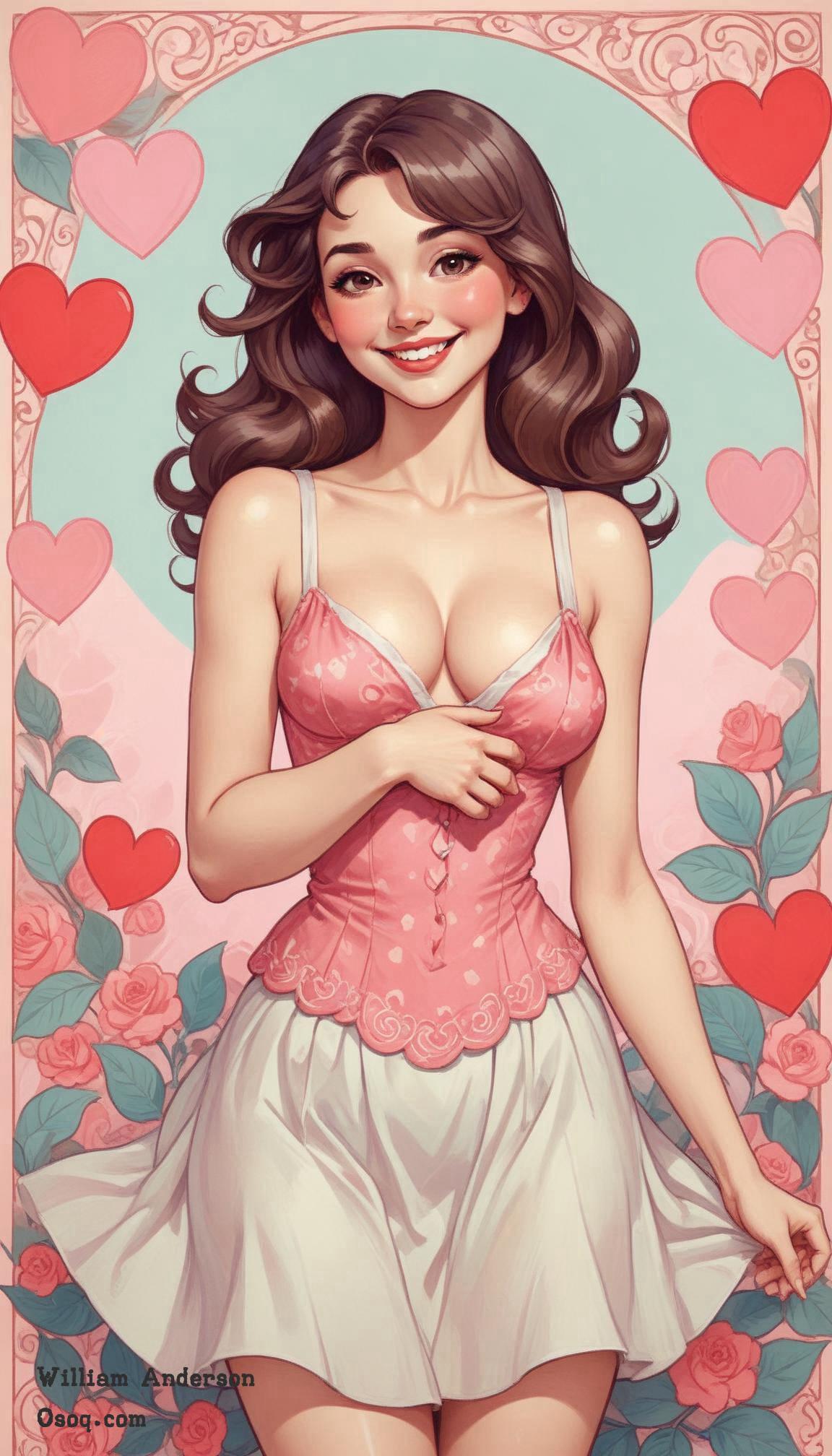 Romantic caricatures 14