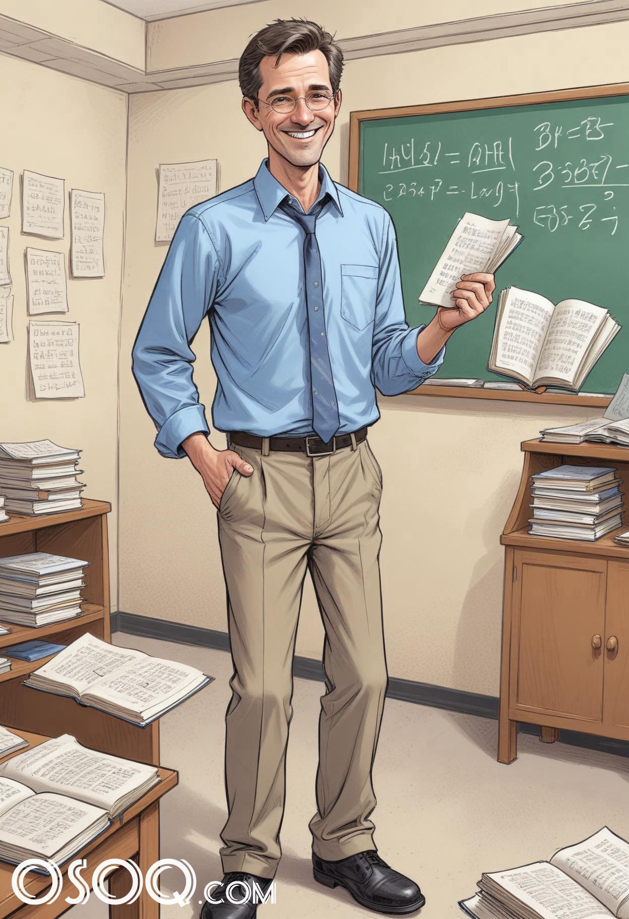 Best teacher cartoon images 13