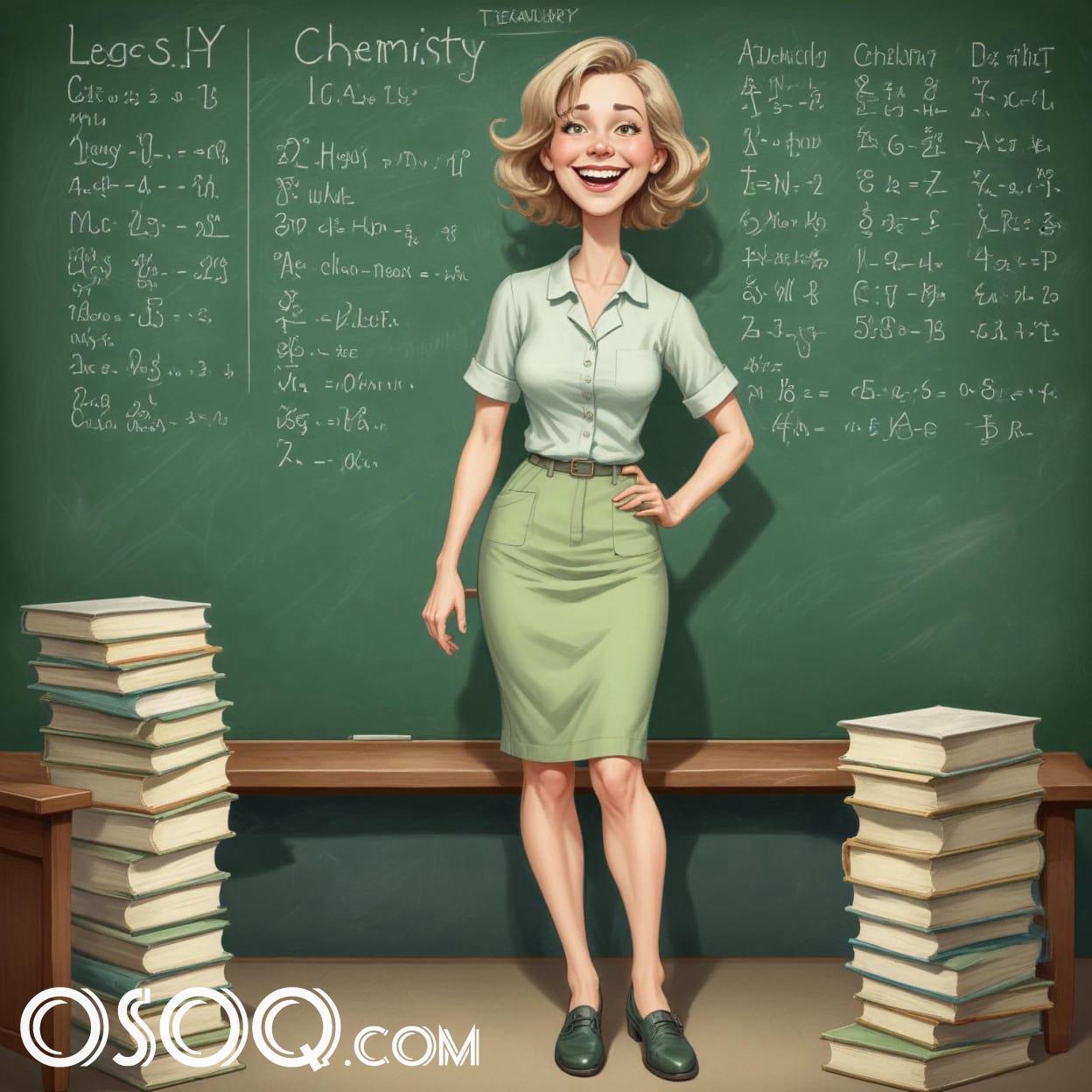 Best teacher cartoon images 14