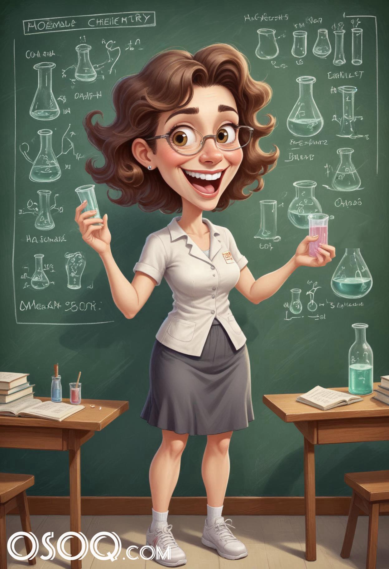 Best teacher cartoon images 18