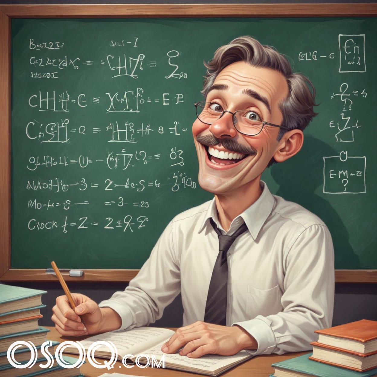 Cartoon image of a teacher 19