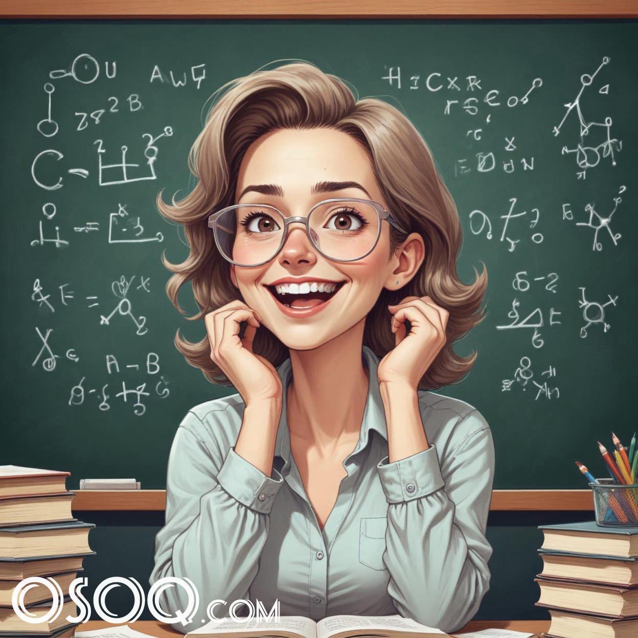 Cartoon pic of a teacher 10