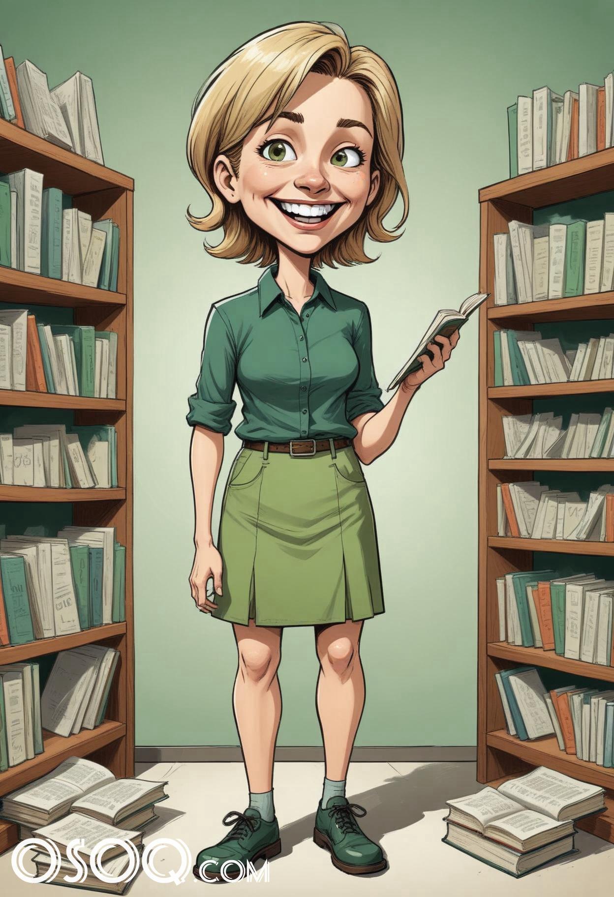 Cartoon pic of a teacher 16