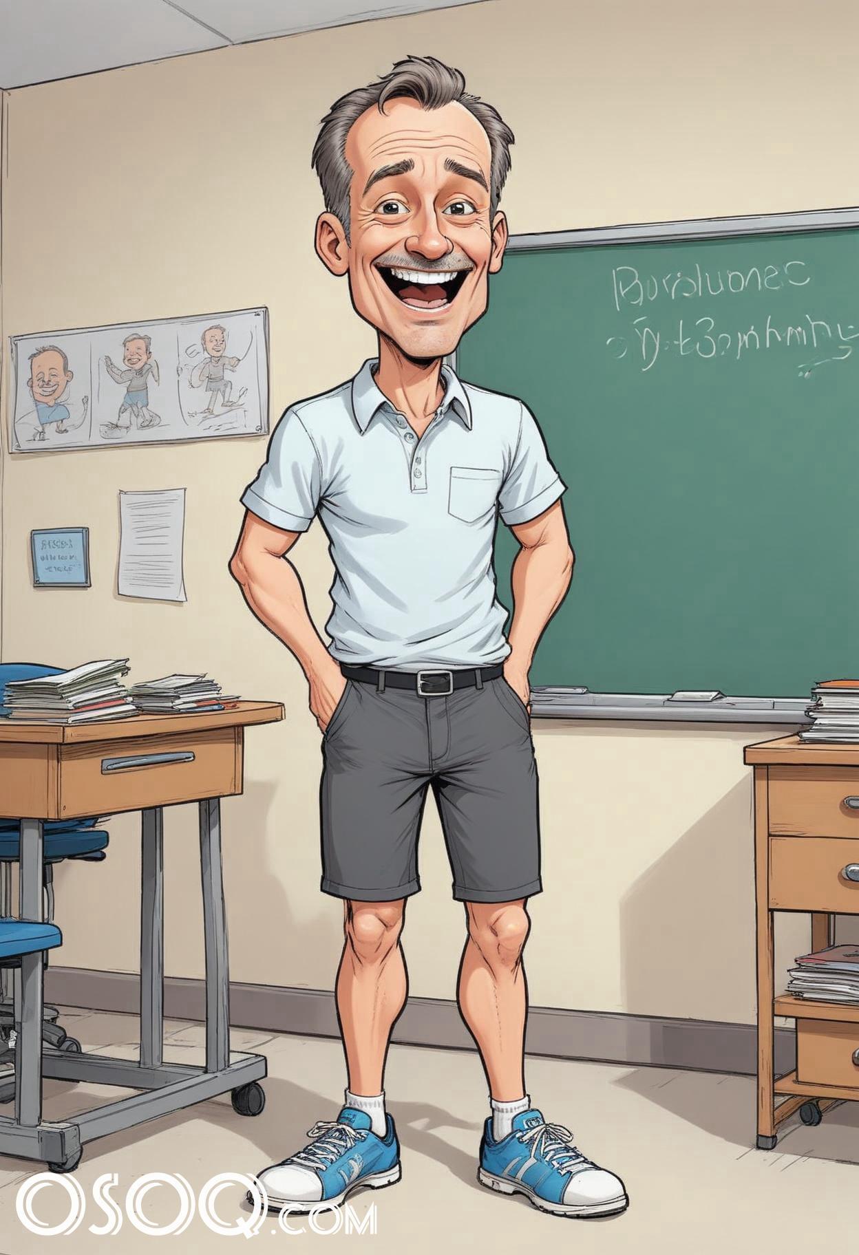 Cartoon pic of a teacher 18