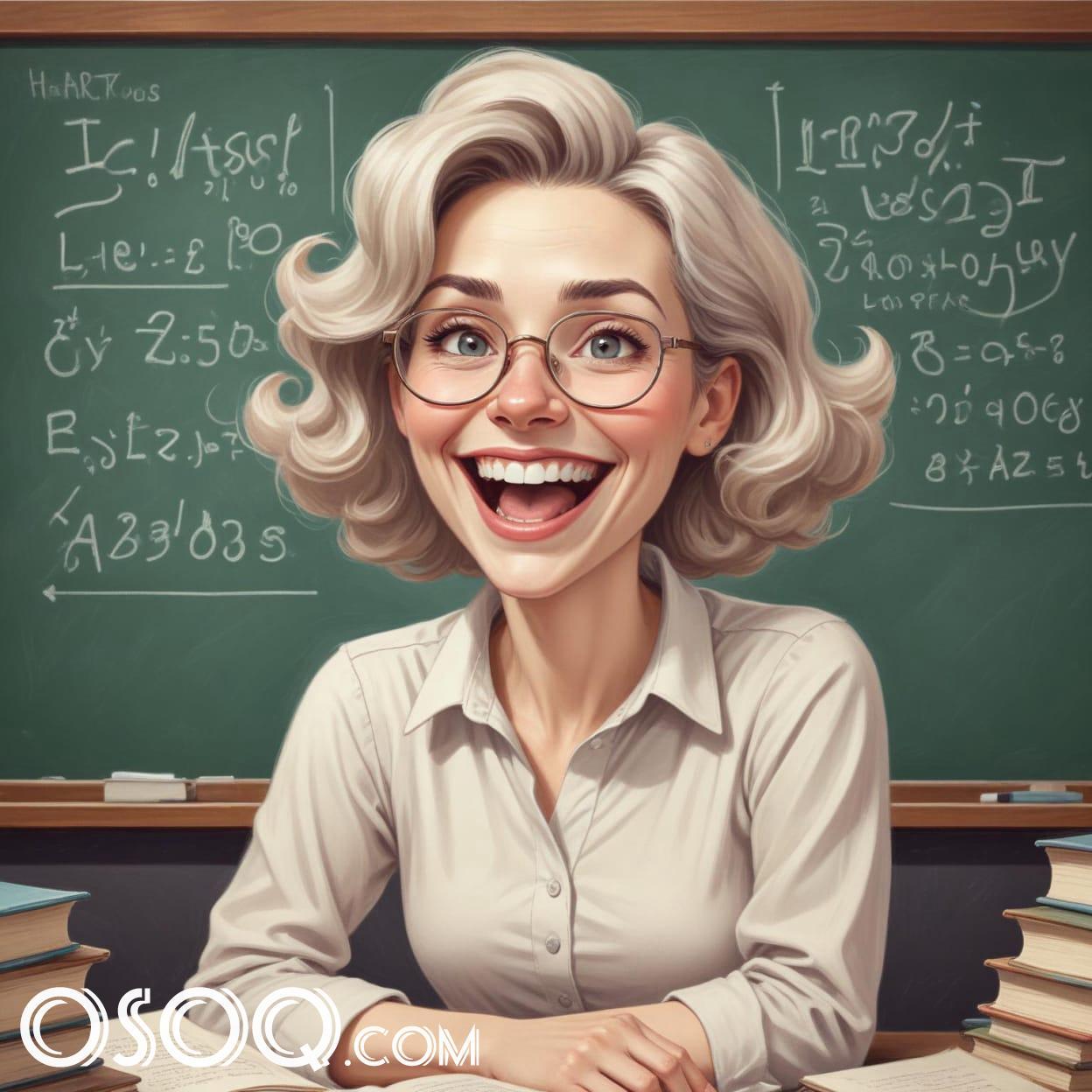 Cartoon pic of a teacher 19