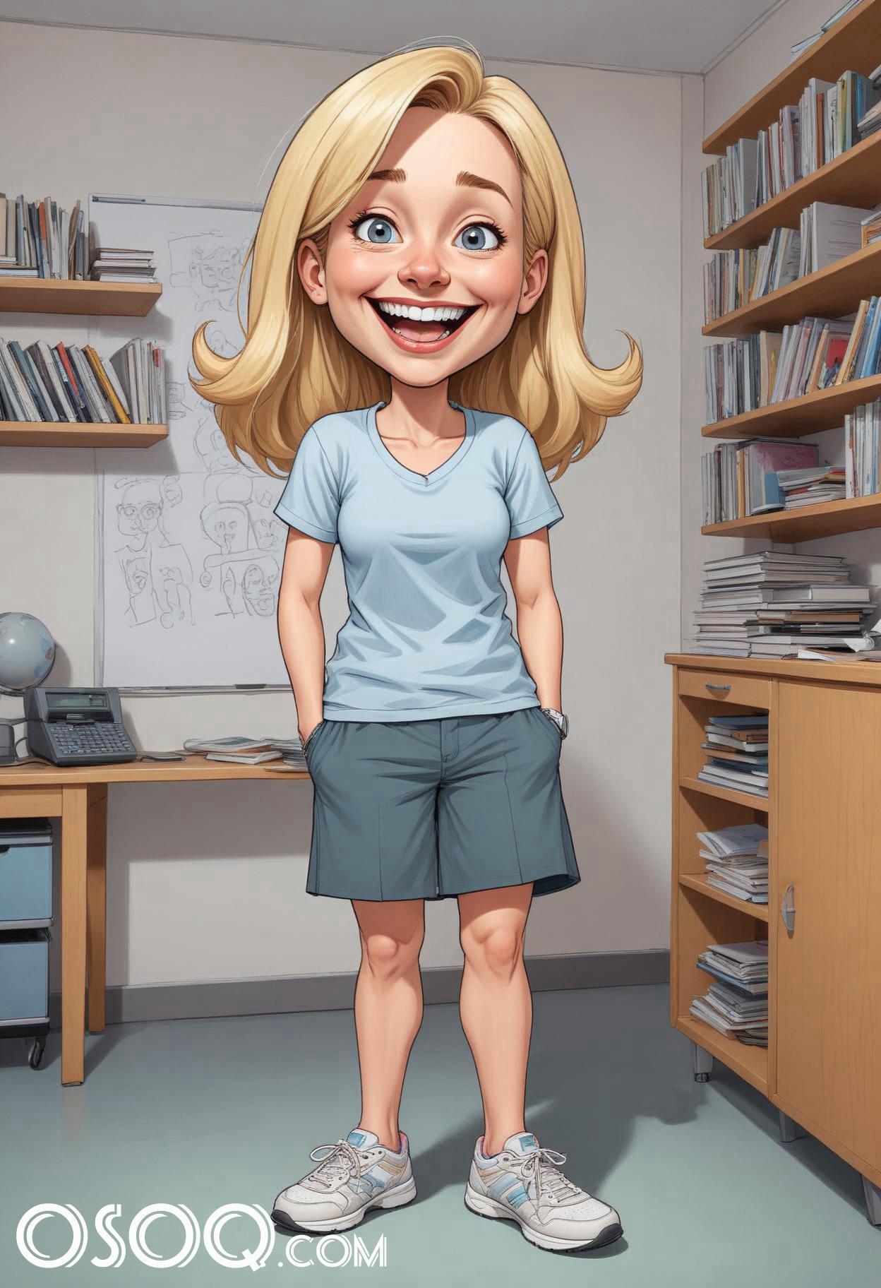 Cartoon picture teacher 14