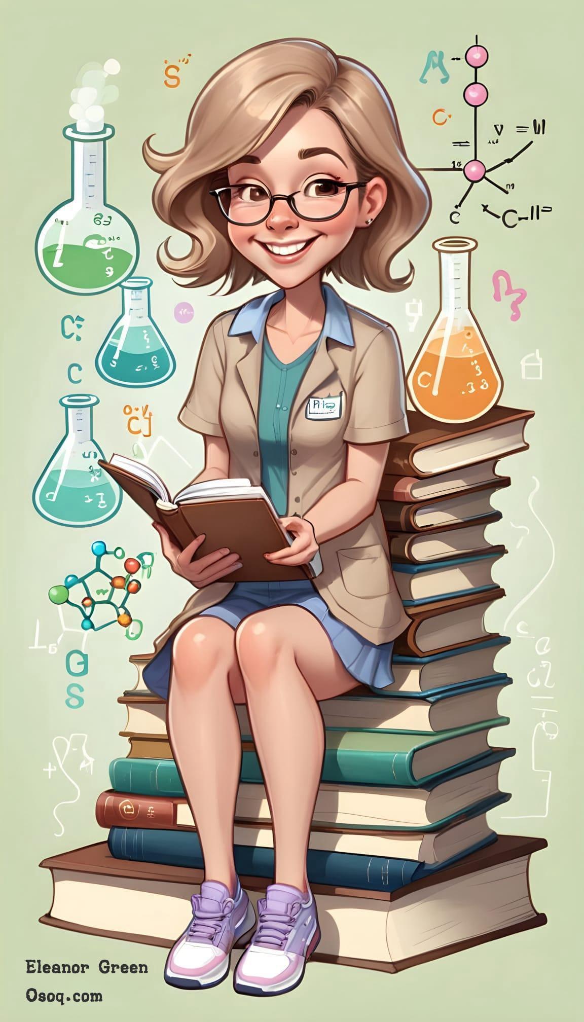 Teacher caricature 01