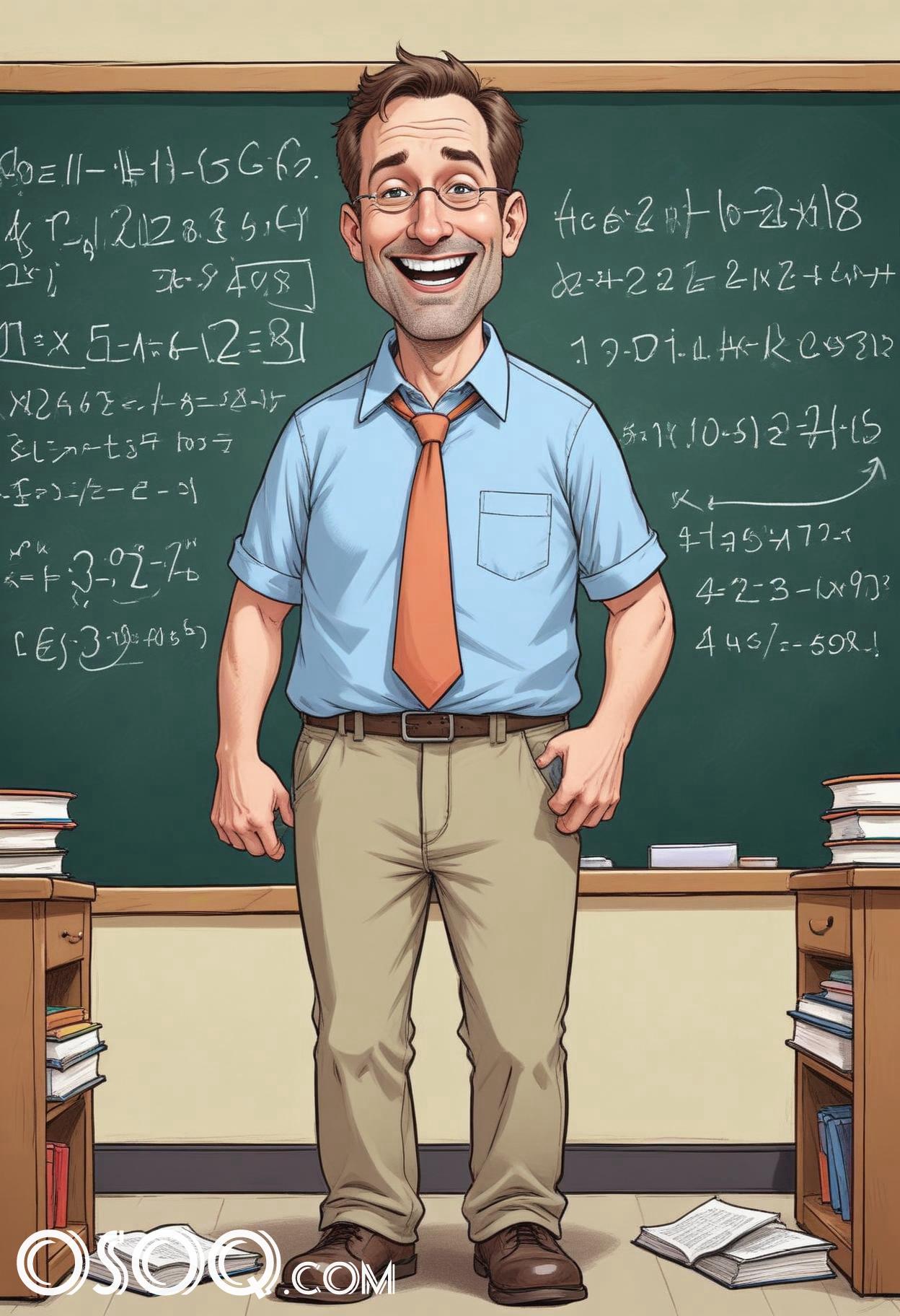 Teacher cartoon 01