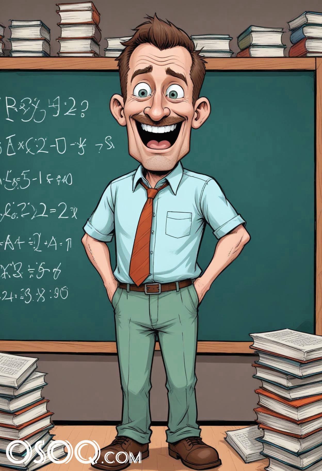 Teacher cartoon 02