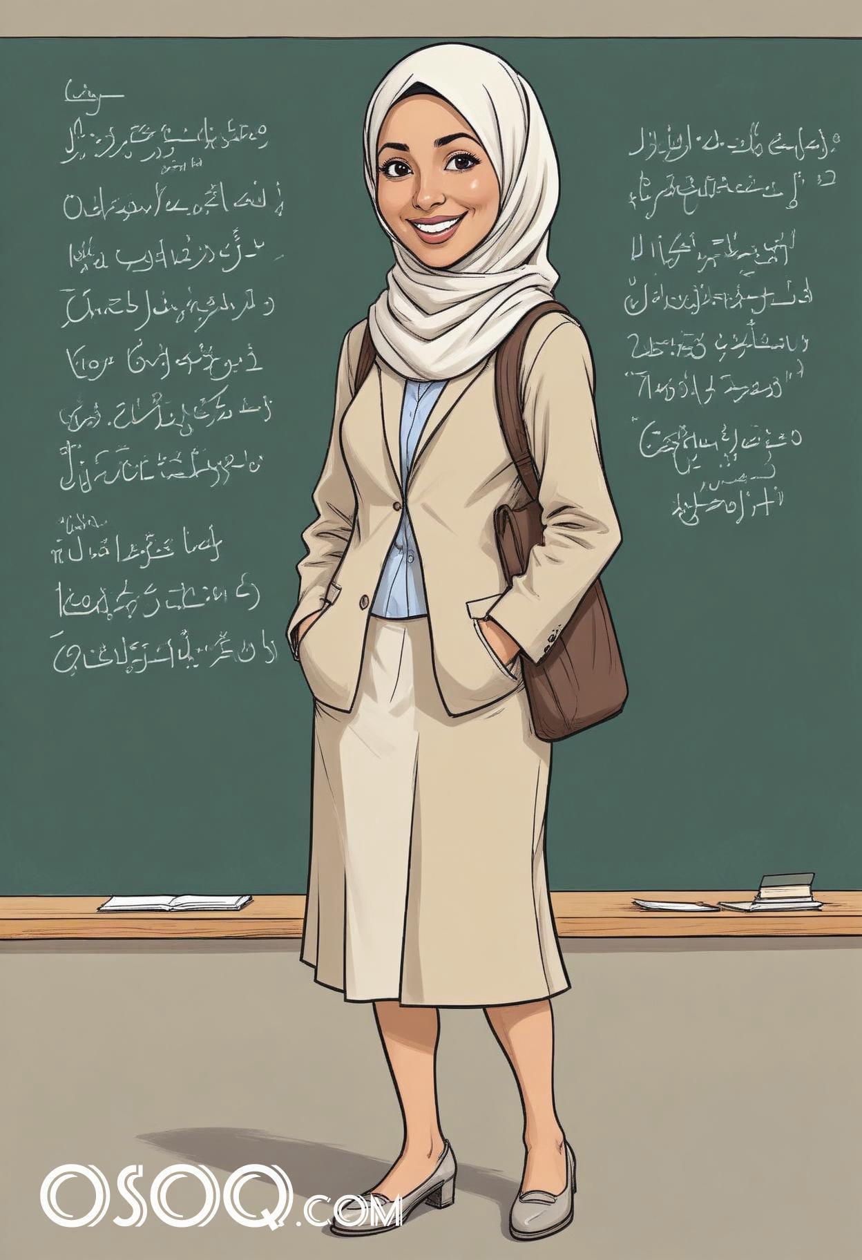 Muslim teacher cartoon 04