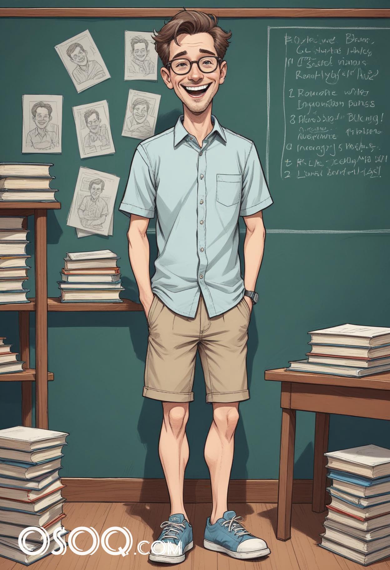 Teacher cartoon 11