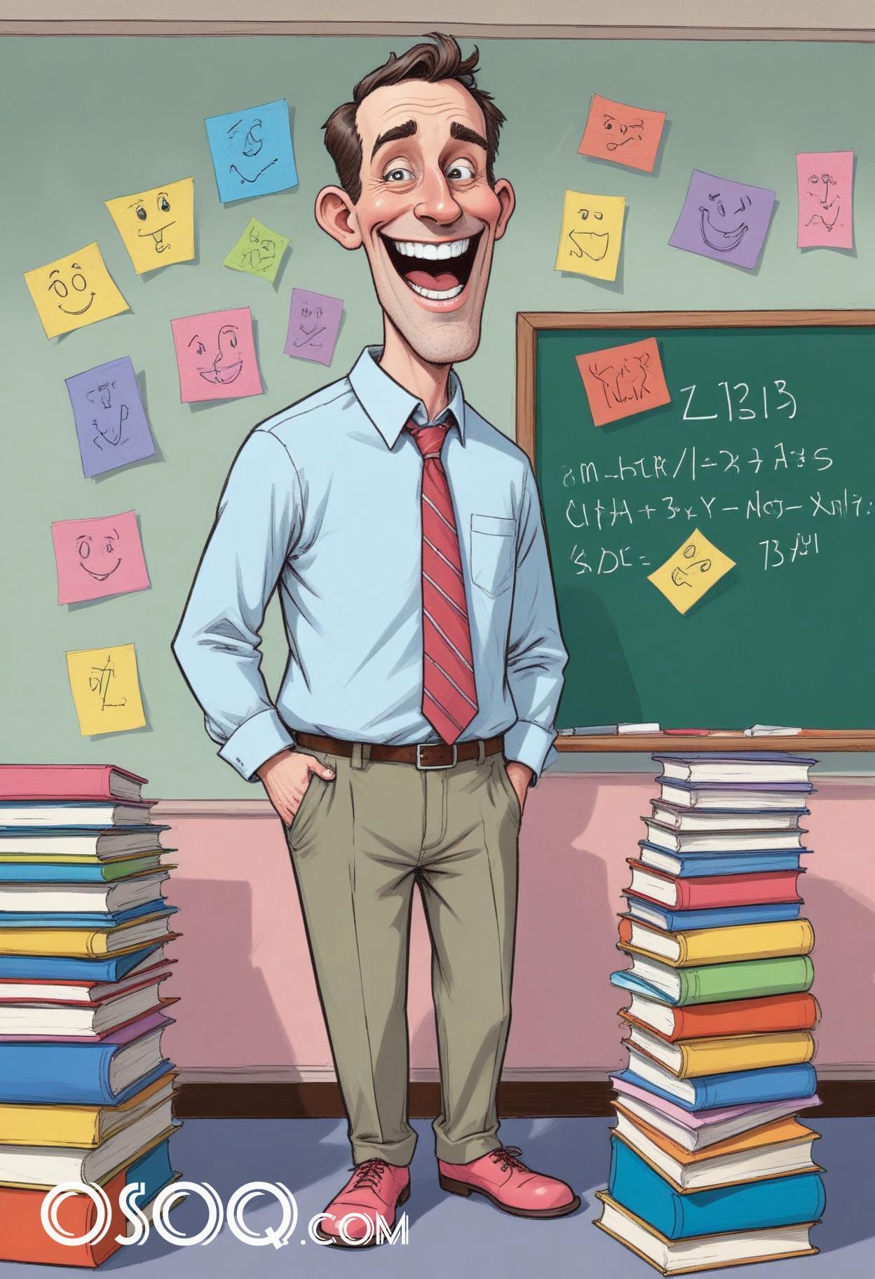 Teacher cartoon character 20