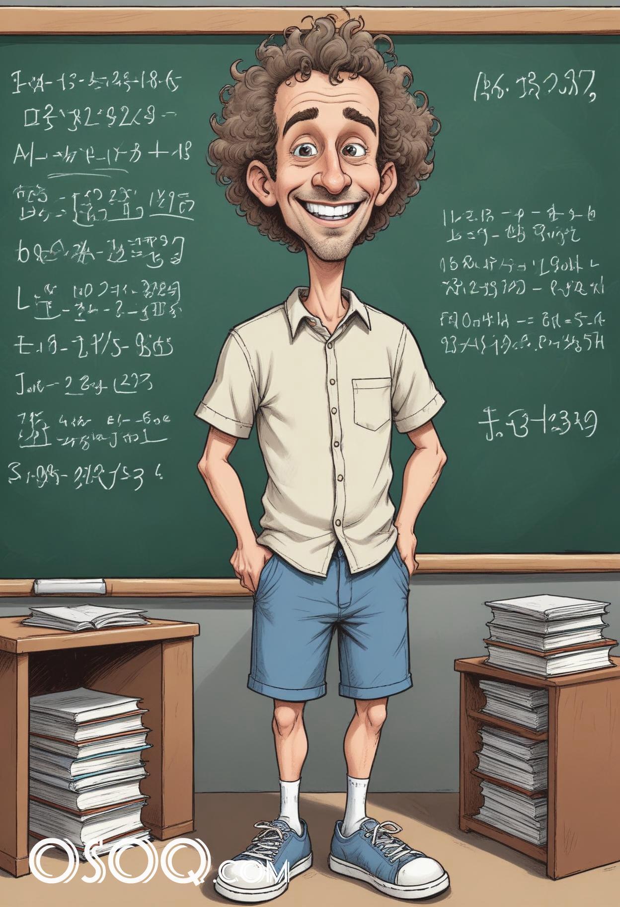 Teacher cartoon image 05