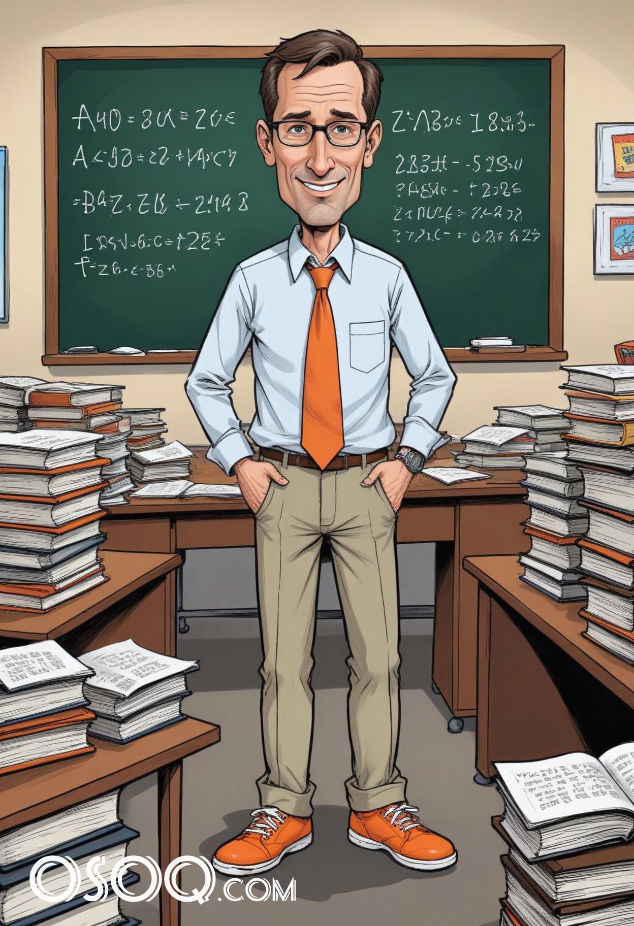 Teacher cartoon image 12