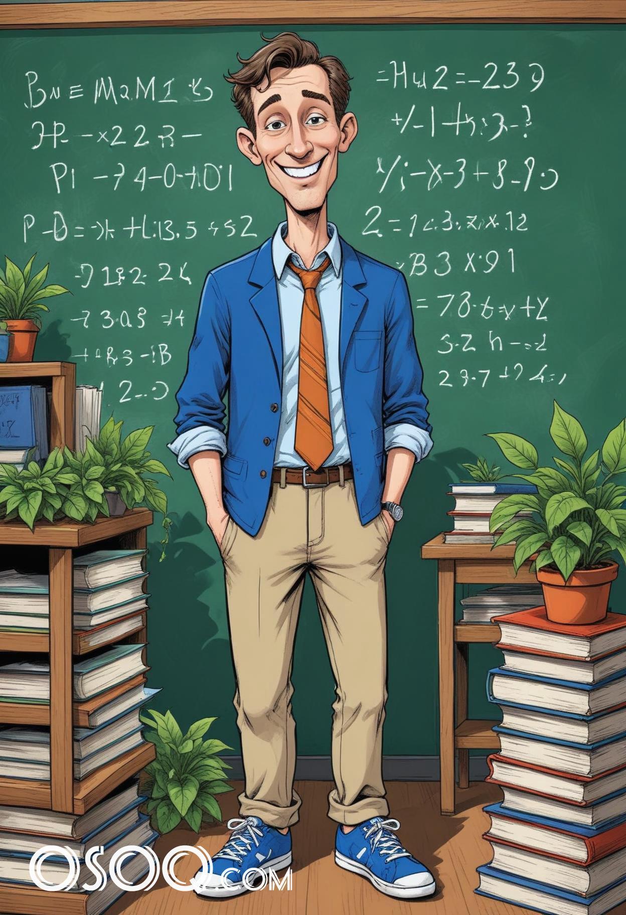 Teacher character 13