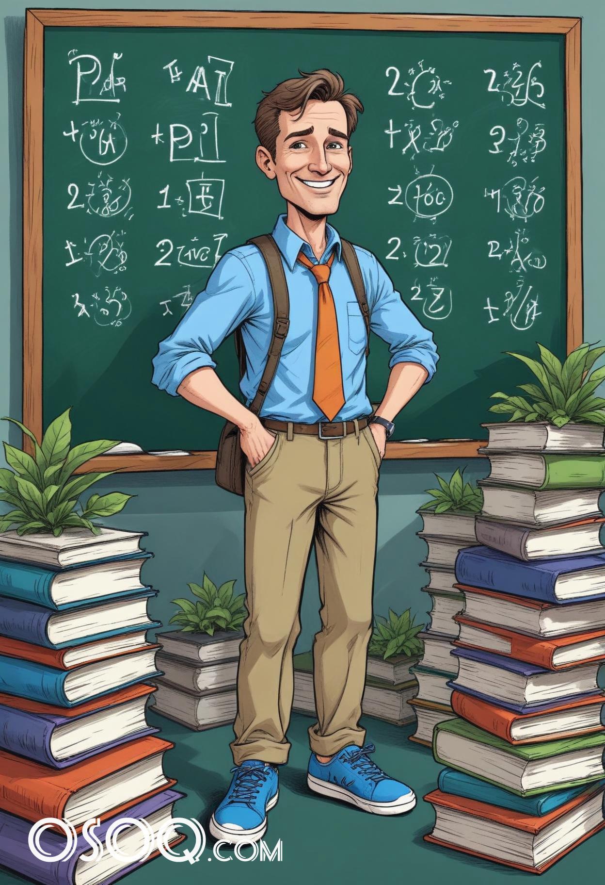 Teacher clipart 13